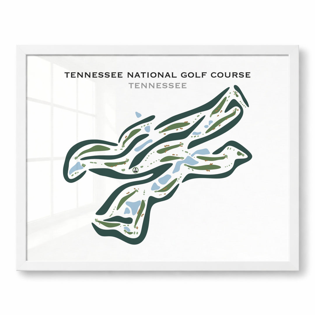 Tennessee National Golf Course, Loudon, Tennessee - Printed Golf Courses