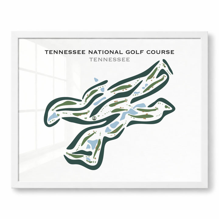 Tennessee National Golf Course, Loudon, Tennessee - Printed Golf Courses