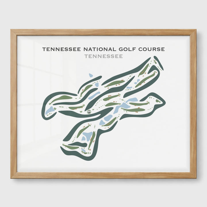 Tennessee National Golf Course, Loudon, Tennessee - Printed Golf Courses