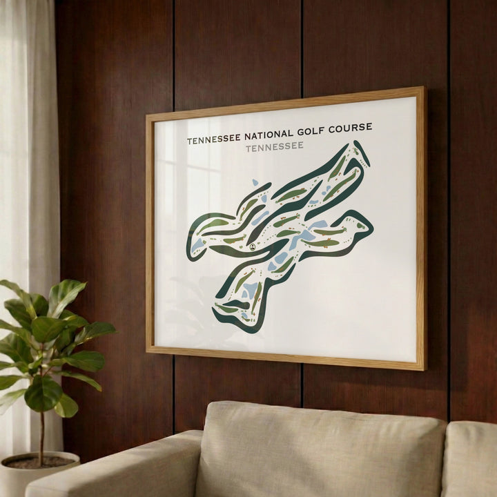 Tennessee National Golf Course, Loudon, Tennessee - Printed Golf Courses