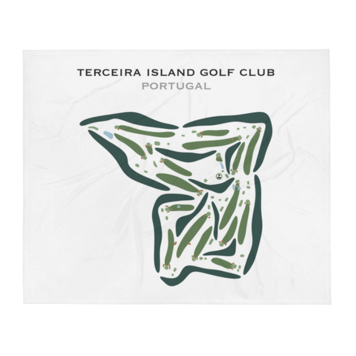 Terceira Island Golf Club, Portugal - Printed Golf Courses