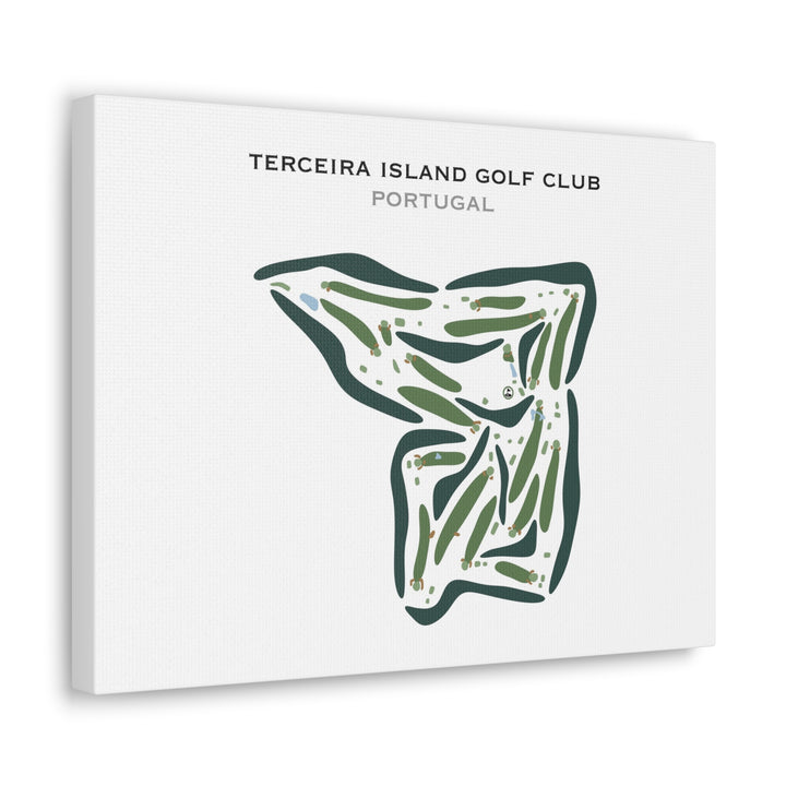 Terceira Island Golf Club, Portugal - Printed Golf Courses