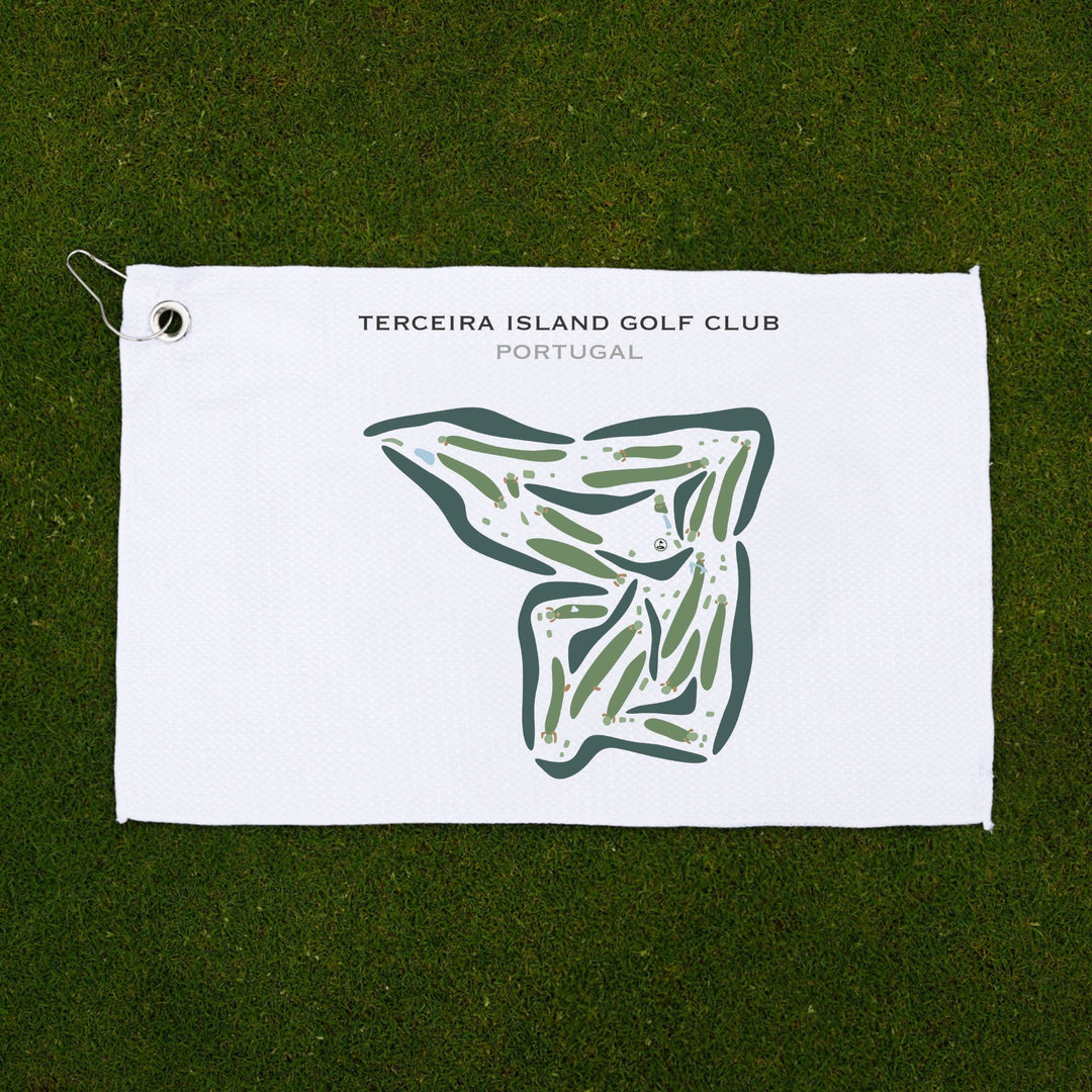 Terceira Island Golf Club, Portugal - Printed Golf Courses