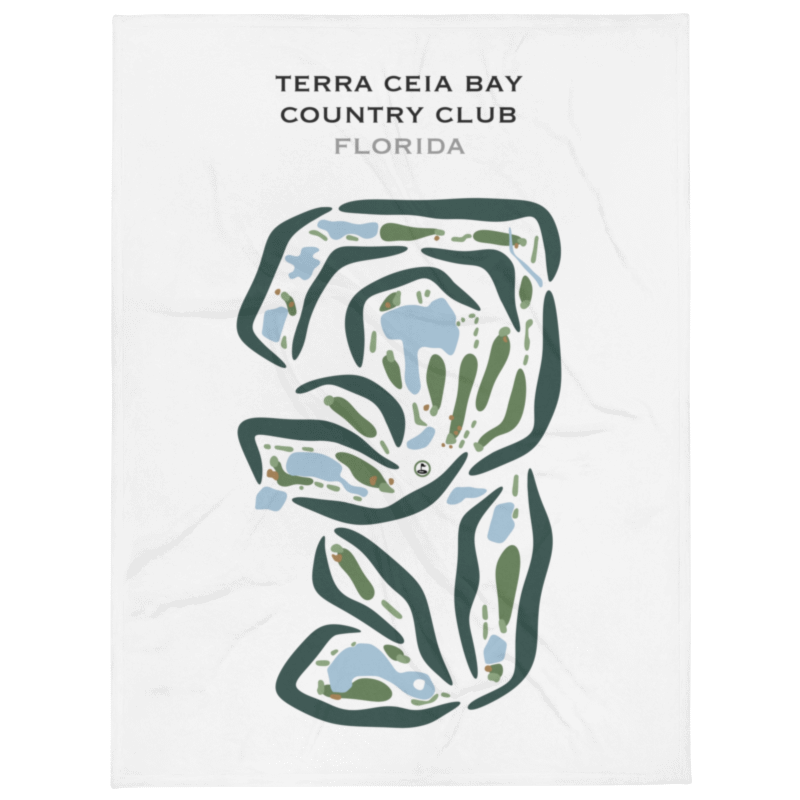 Terra Ceia Bay Country Club, Florida - Printed Golf Courses