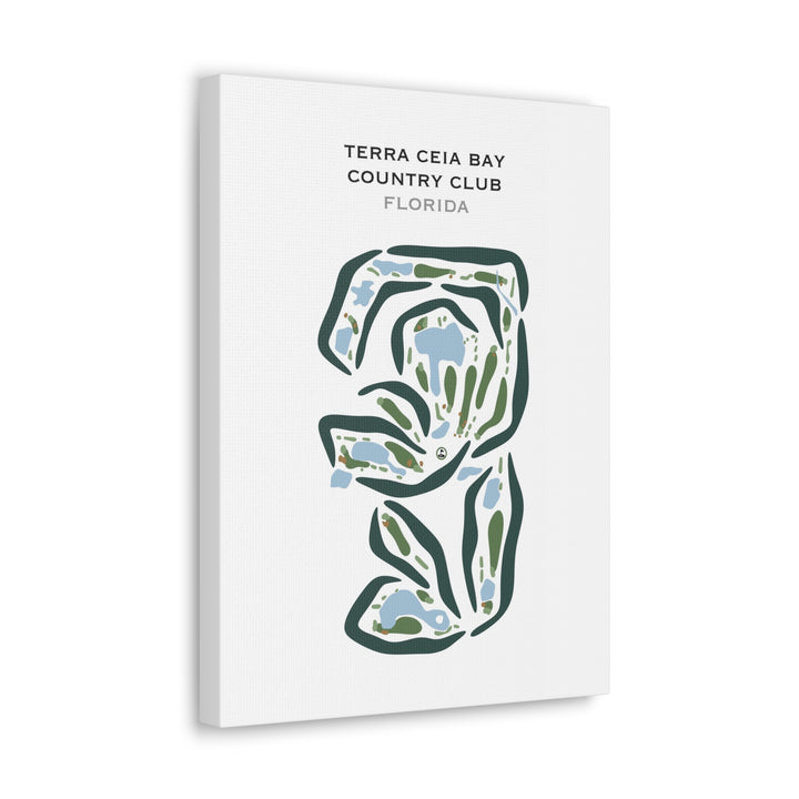 Terra Ceia Bay Country Club, Florida - Printed Golf Courses