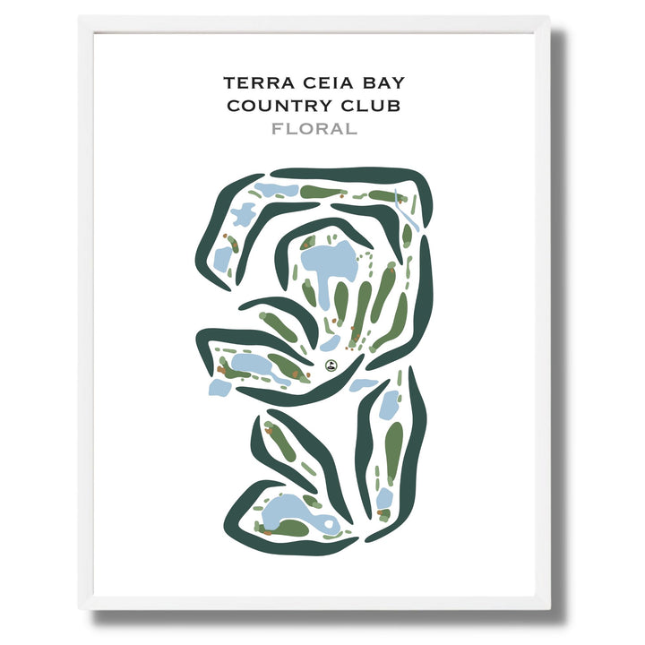 Terra Ceia Bay Country Club, Florida - Printed Golf Courses