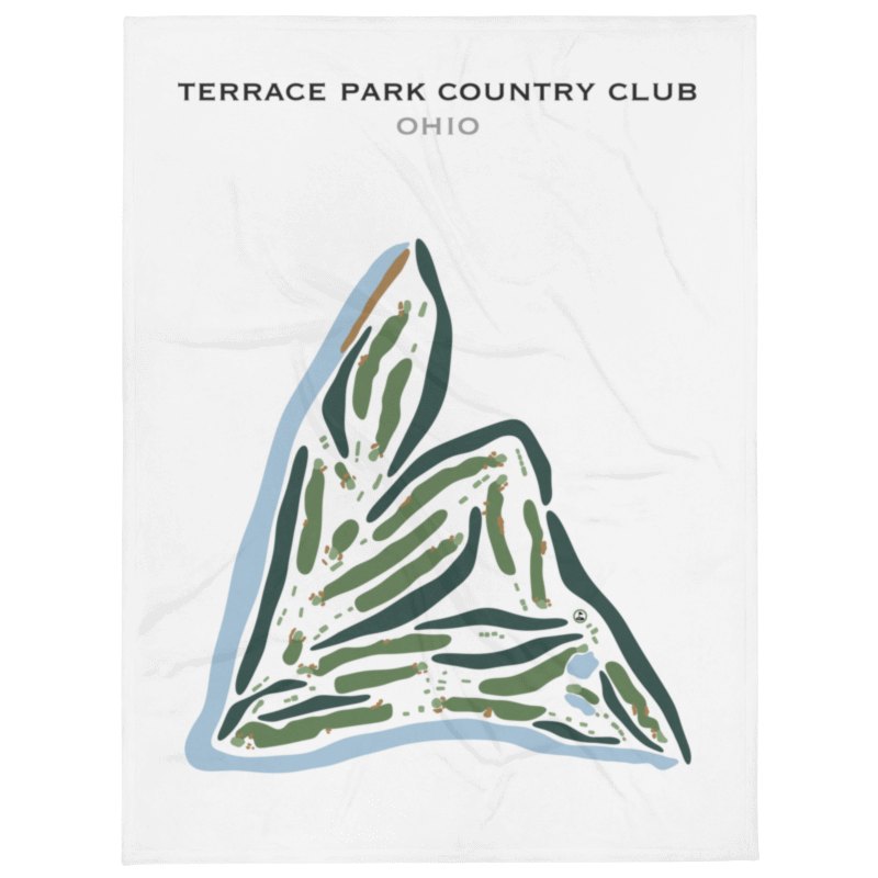 Terrace Park Country Club, Ohio - Printed Golf Courses