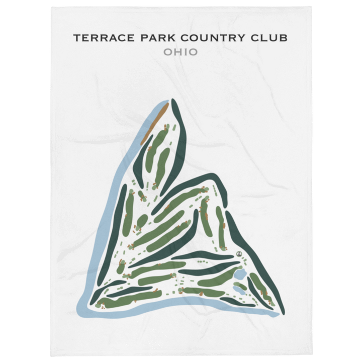 Terrace Park Country Club, Ohio - Printed Golf Courses