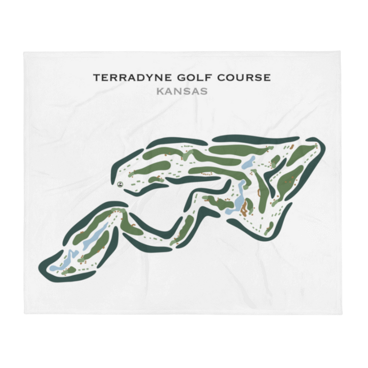 Terradyne Golf Course, Kansas - Printed Golf Course