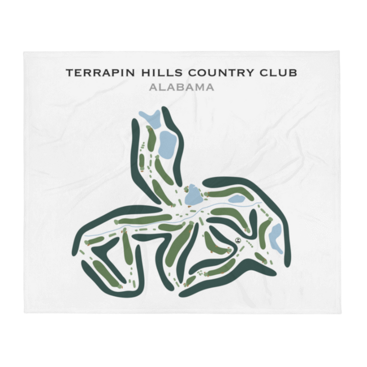 Terrapin Hills Country Club, Alabama - Printed Golf Courses