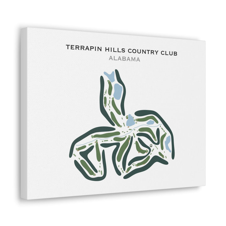 Terrapin Hills Country Club, Alabama - Printed Golf Courses