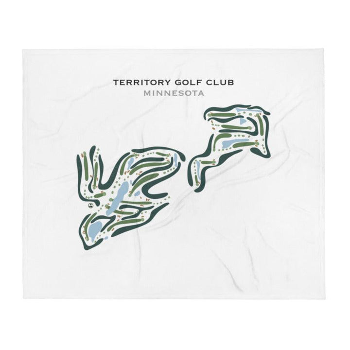 Territory Golf Club, Minnesota - Printed Golf Courses - Golf Course Prints