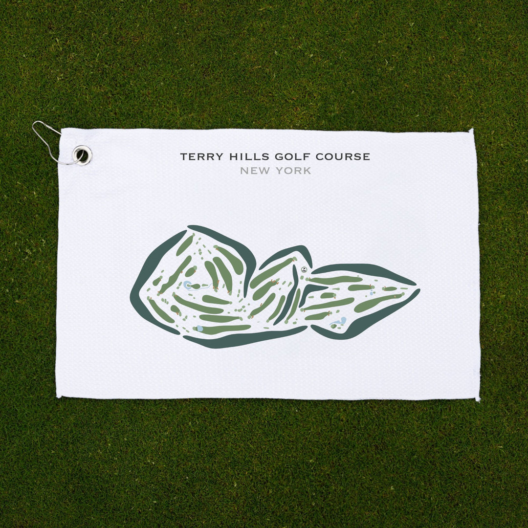 Terry Hills Golf Course, New York - Printed Golf Courses