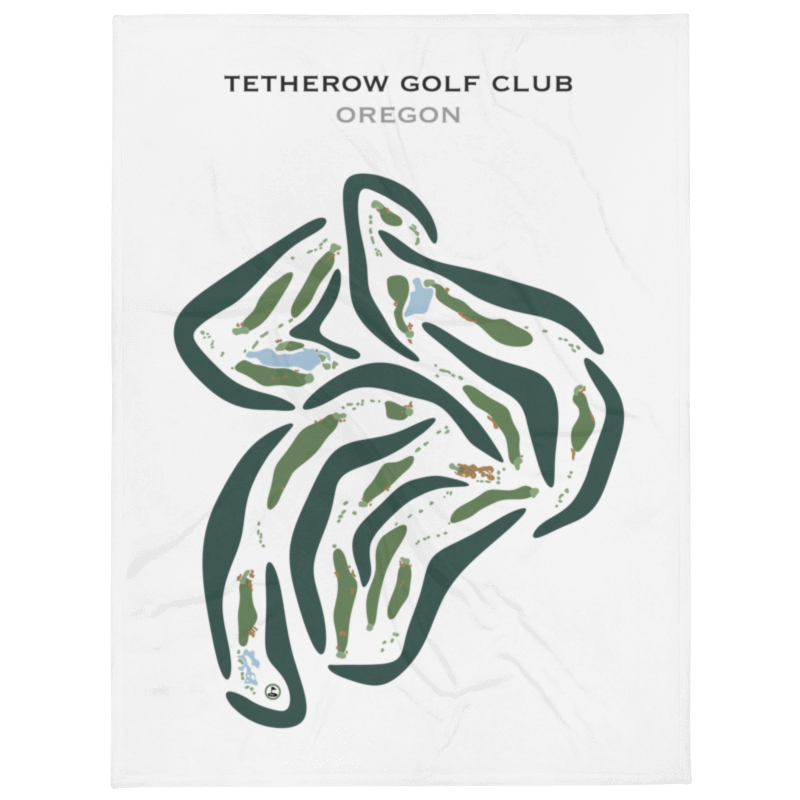 Tetherow Golf Club, Oregon - Printed Golf Courses