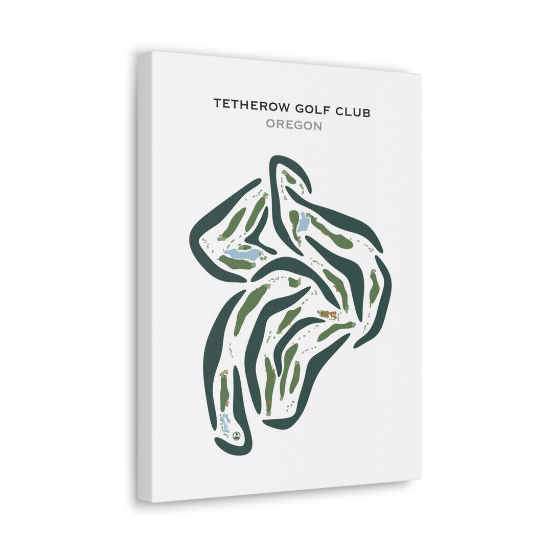 Tetherow Golf Club, Oregon - Printed Golf Courses