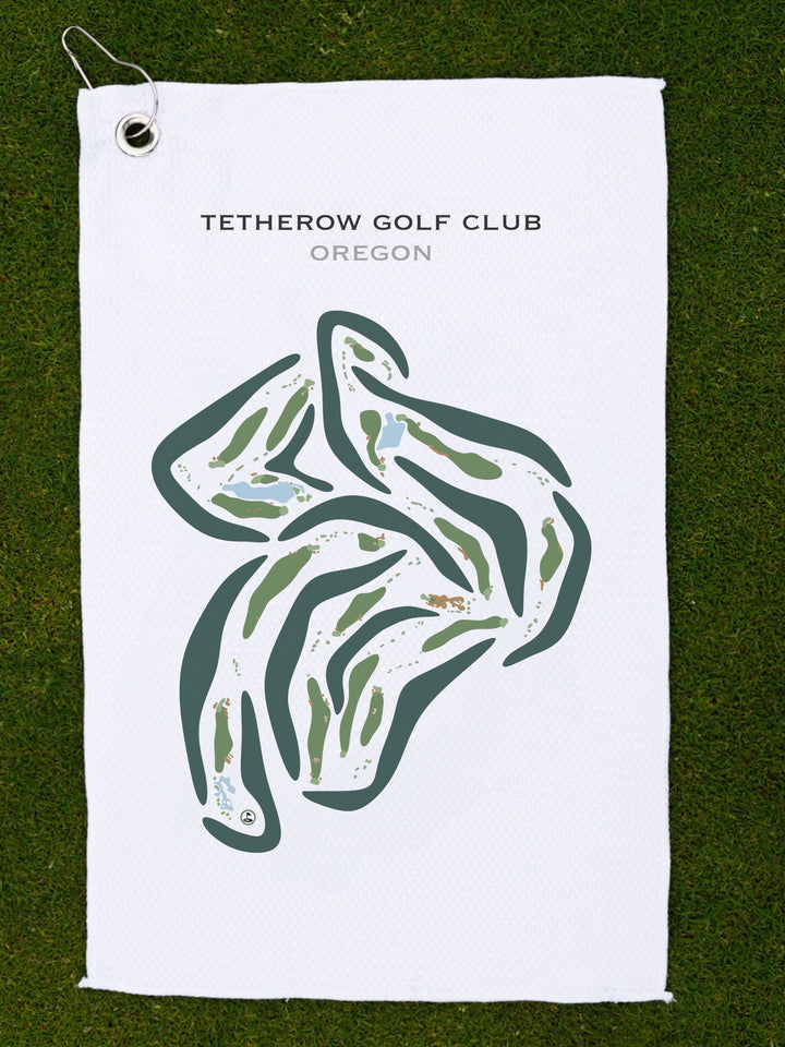 Tetherow Golf Club, Oregon - Printed Golf Courses