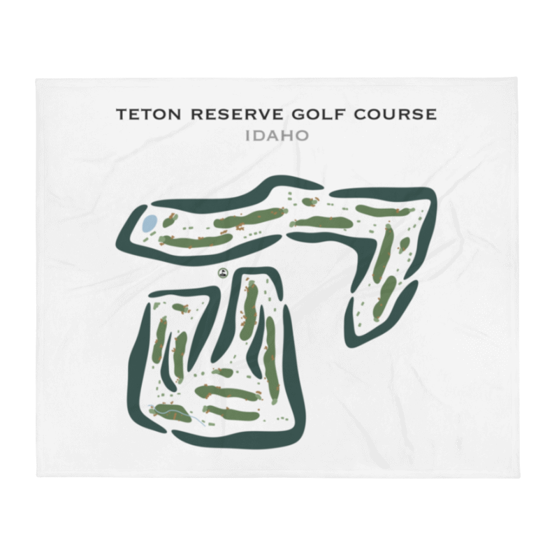 Teton Reserve Golf Course, Idaho - Printed Golf Courses