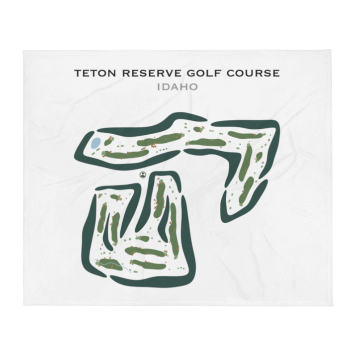 Teton Reserve Golf Course, Idaho - Printed Golf Courses