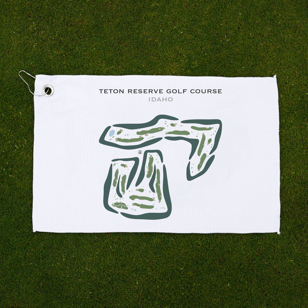 Teton Reserve Golf Course, Idaho - Printed Golf Courses