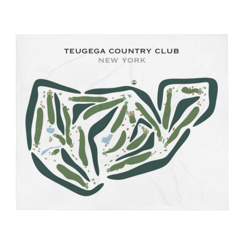 Teugega Country Club, New York - Printed Golf Courses