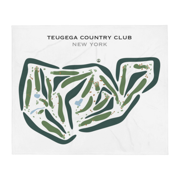 Teugega Country Club, New York - Printed Golf Courses