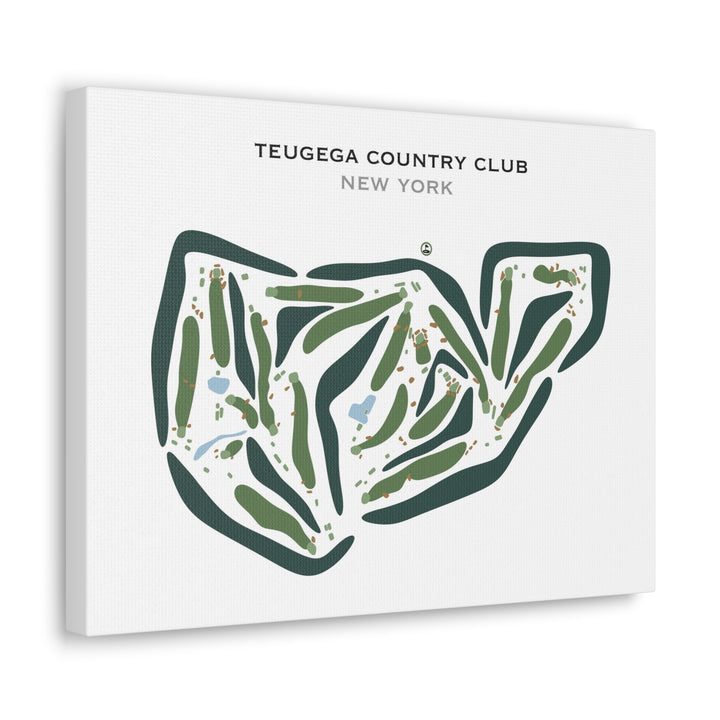 Teugega Country Club, New York - Printed Golf Courses