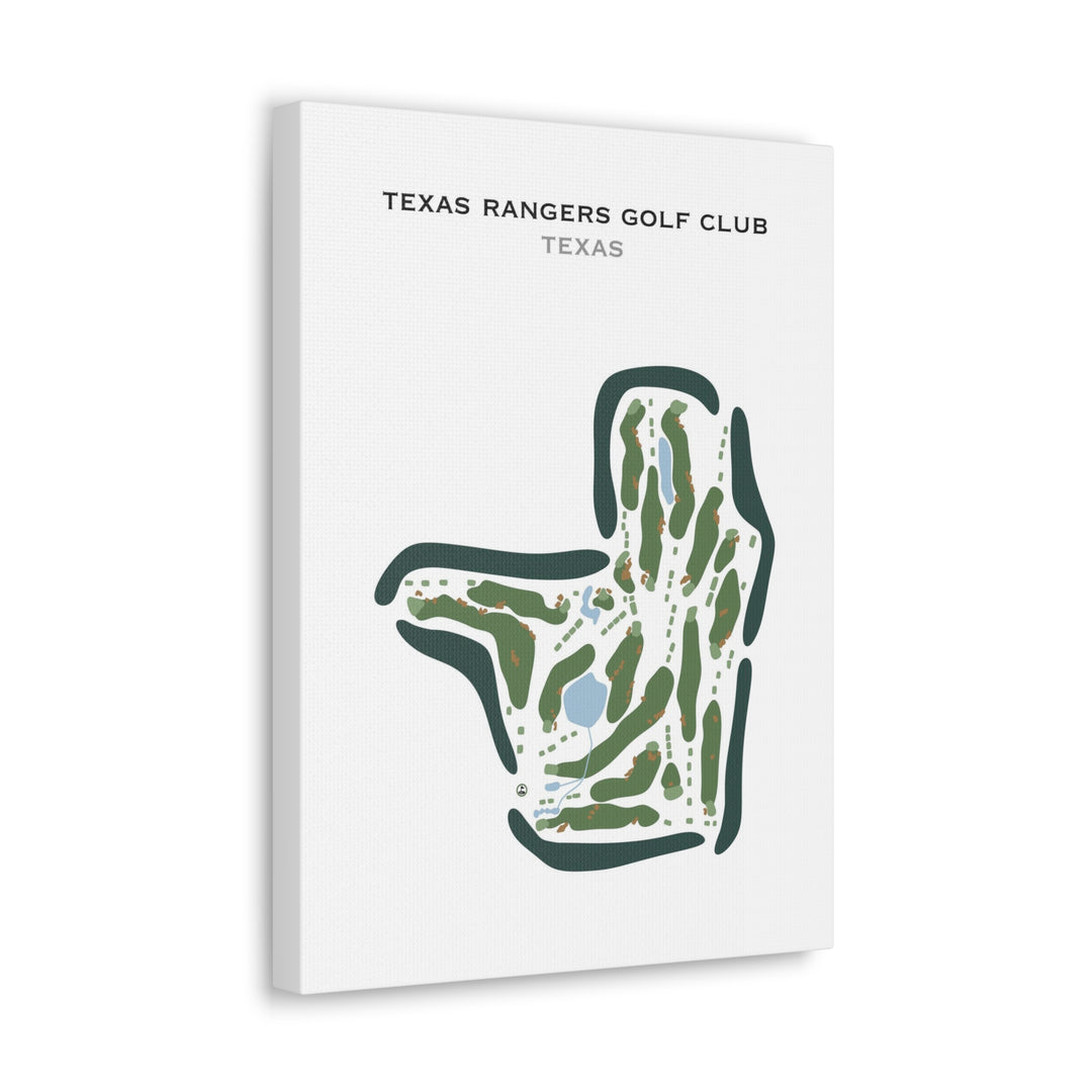 Texas Rangers Golf Club, Texas - Printed Golf Courses