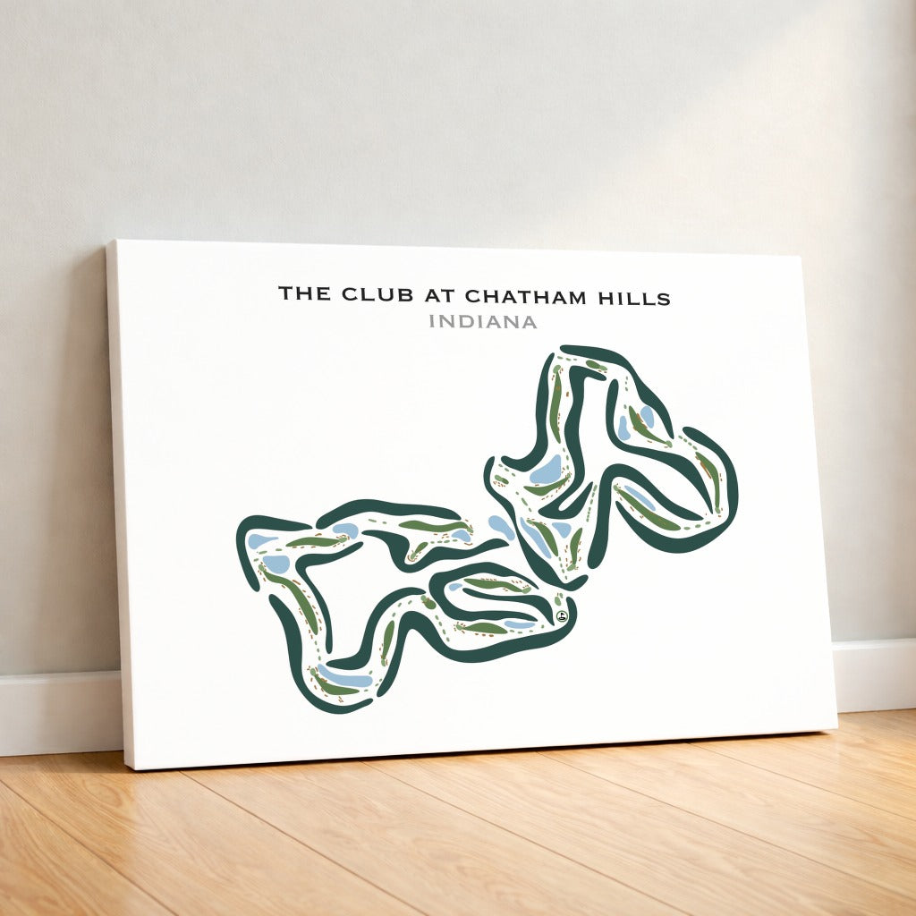 The Club at Chatham Hills, Indiana - Printed Golf Courses