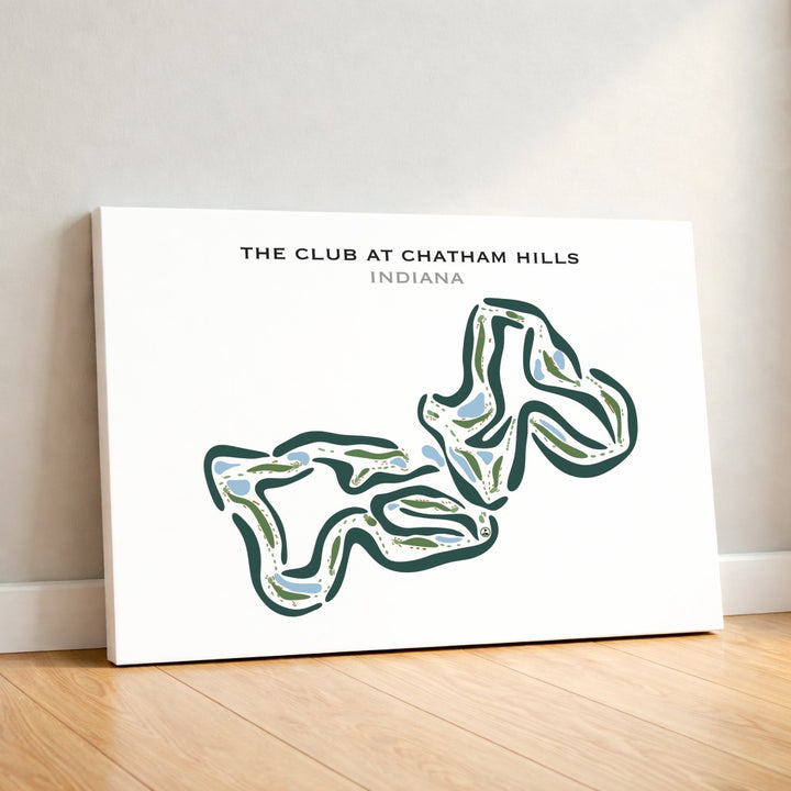 The Club at Chatham Hills, Indiana - Printed Golf Courses