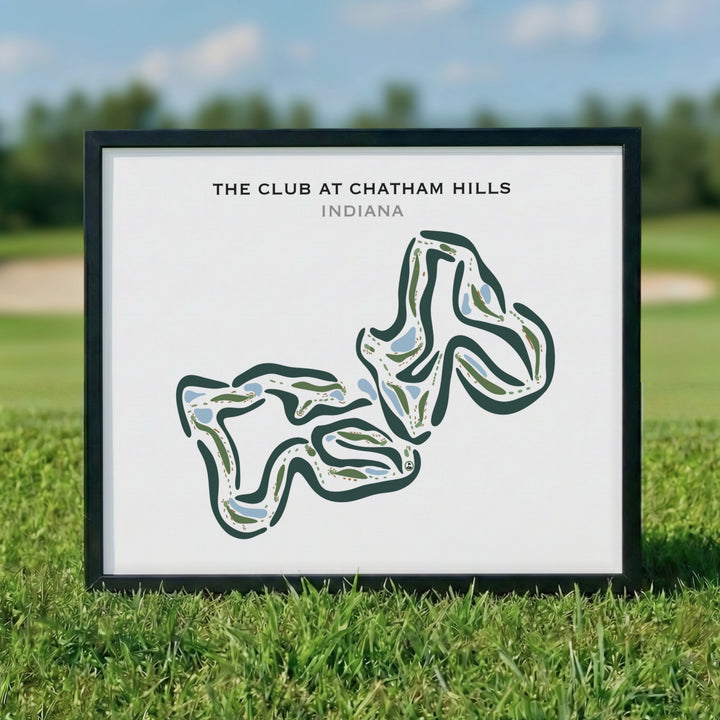 The Club at Chatham Hills, Indiana - Printed Golf Courses