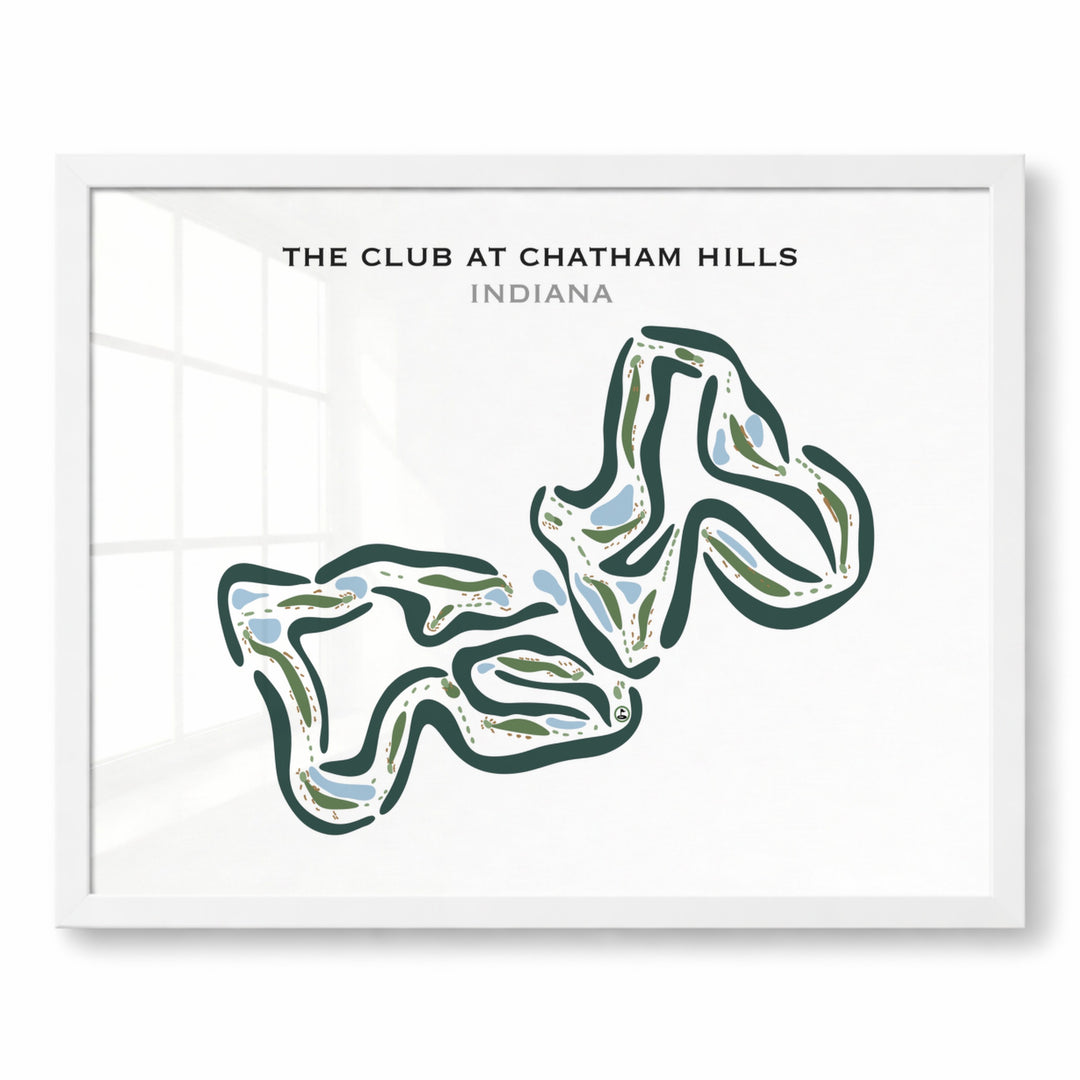 The Club at Chatham Hills, Indiana - Printed Golf Courses
