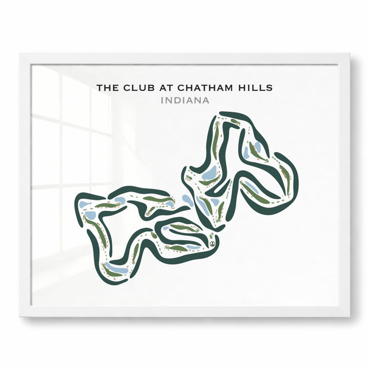 The Club at Chatham Hills, Indiana - Printed Golf Courses
