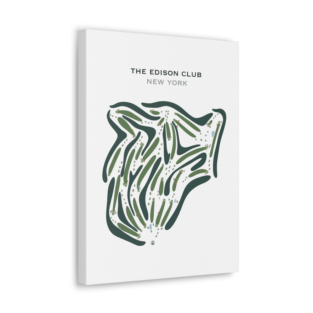 The Edison Club, New York - Printed Golf Courses - Golf Course Prints