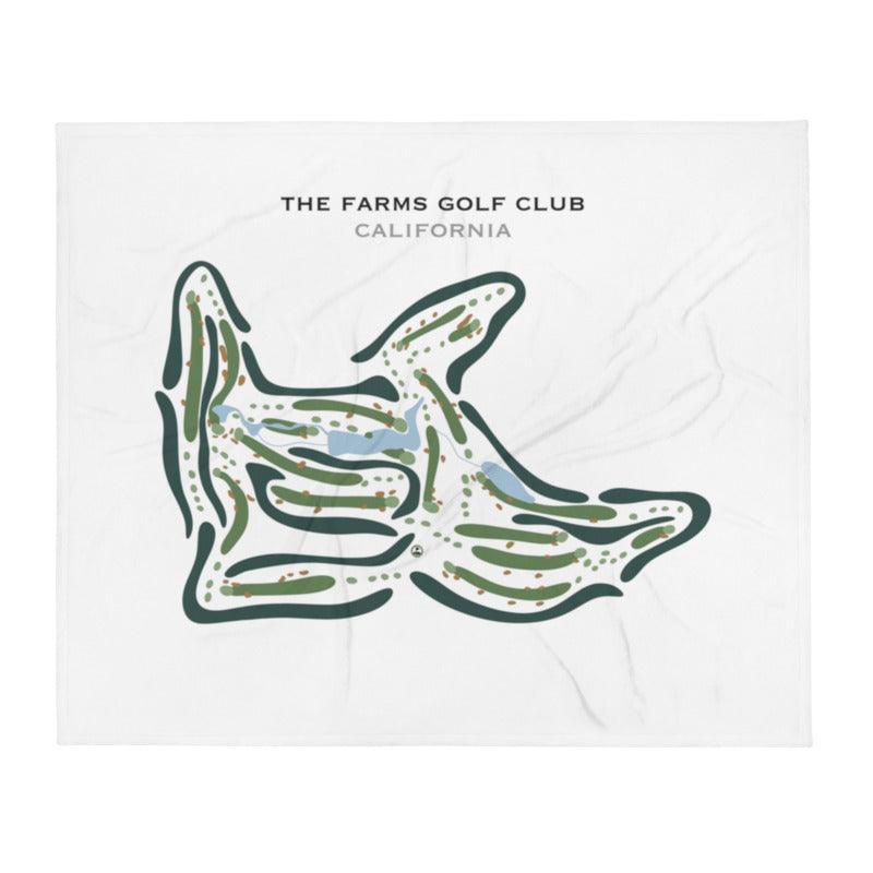 The Farms Golf Club, California - Printed Golf Courses - Golf Course Prints