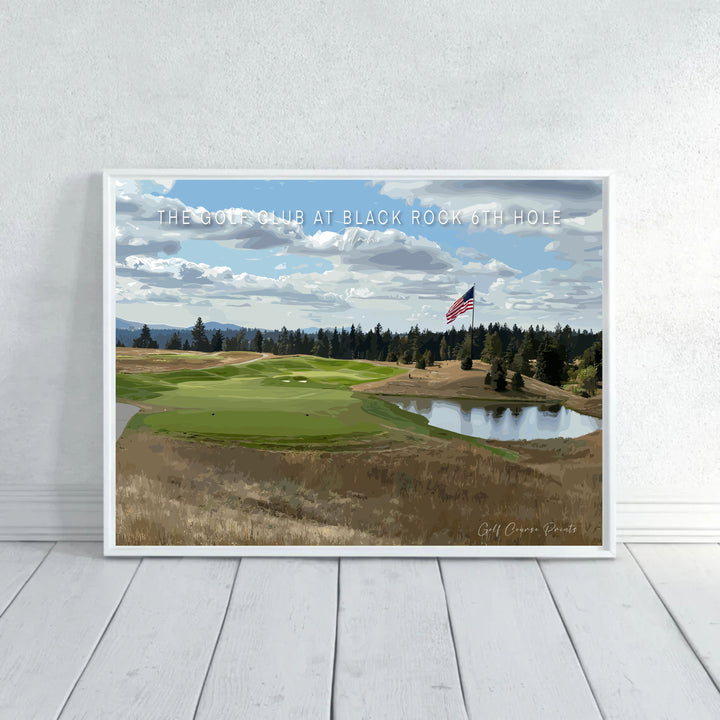 #6th Hole The Golf Club At Black Rock, Idaho - Signature Designs