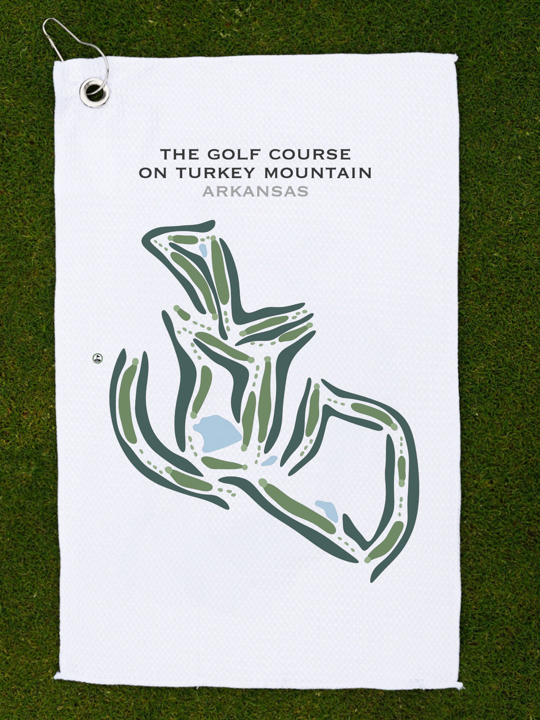 The Golf Course On Turkey Mountain, Arkansas - Printed Golf Courses
