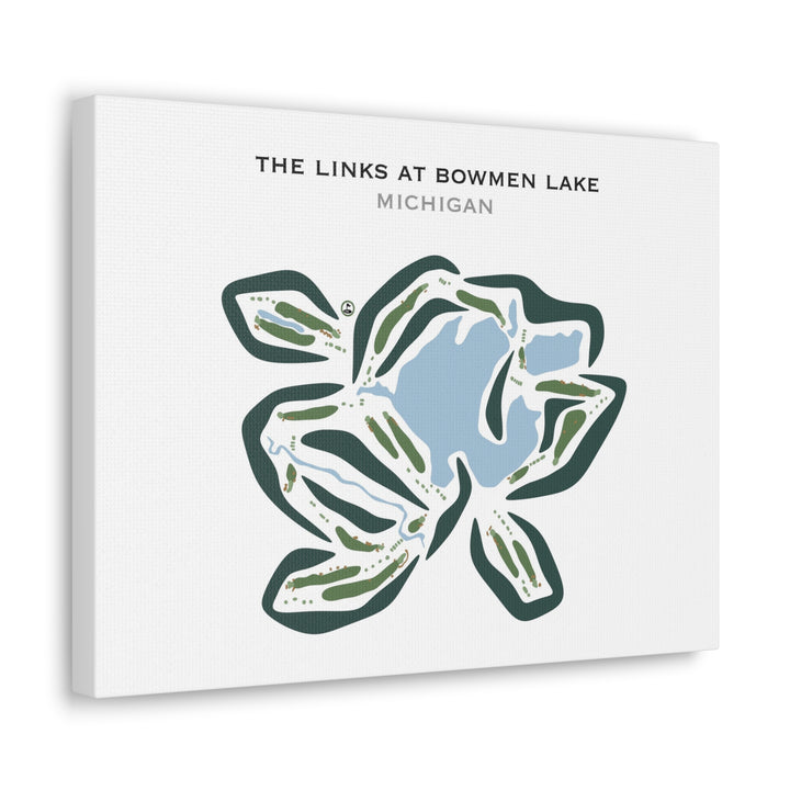 The Links at Bowen Lake Golf Course, Michigan - Printed Golf Course