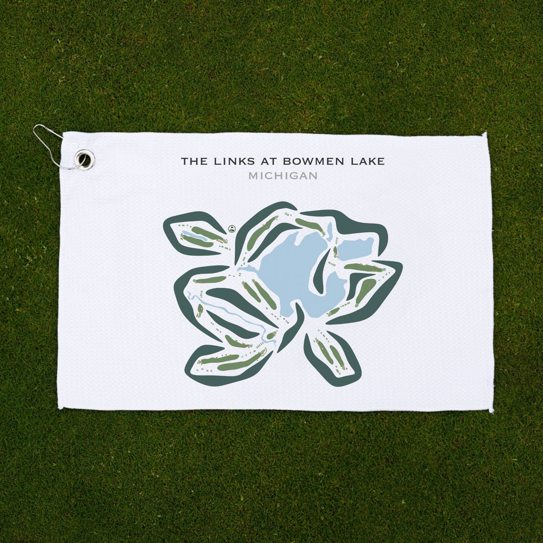 The Links at Bowen Lake Golf Course, Michigan - Printed Golf Course