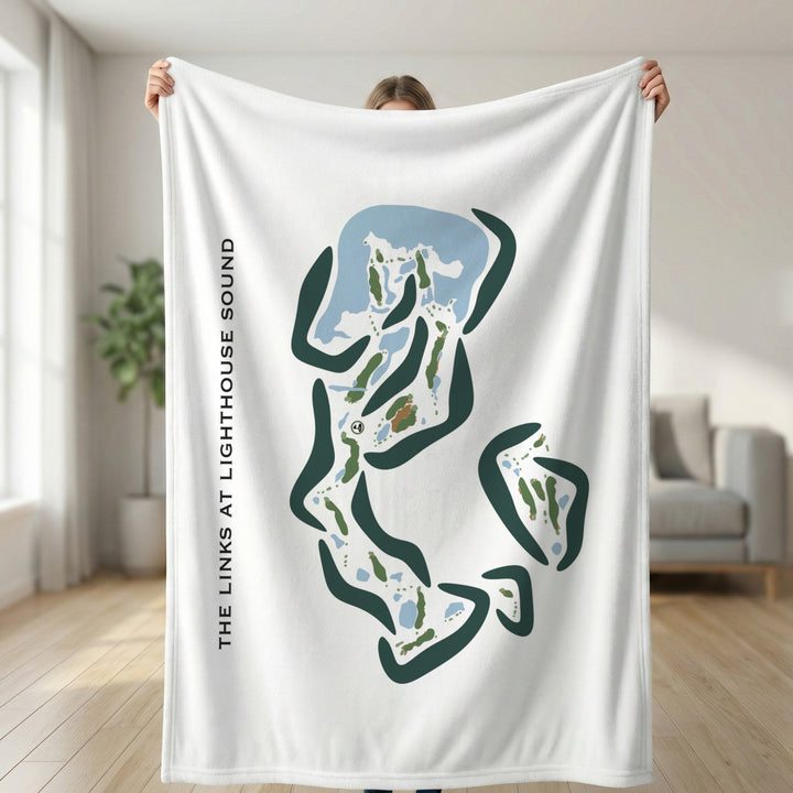 The Links At Lighthouse Sound, Maryland - Printed Golf Courses
