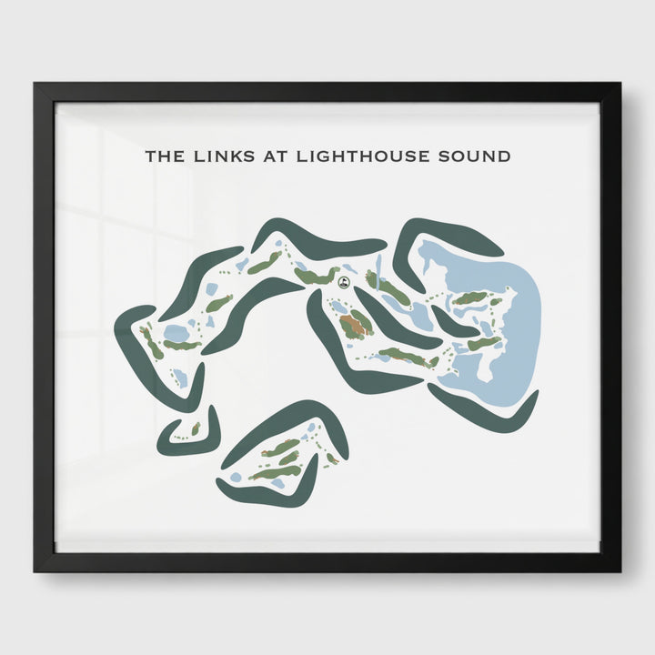 The Links At Lighthouse Sound, Maryland - Printed Golf Courses