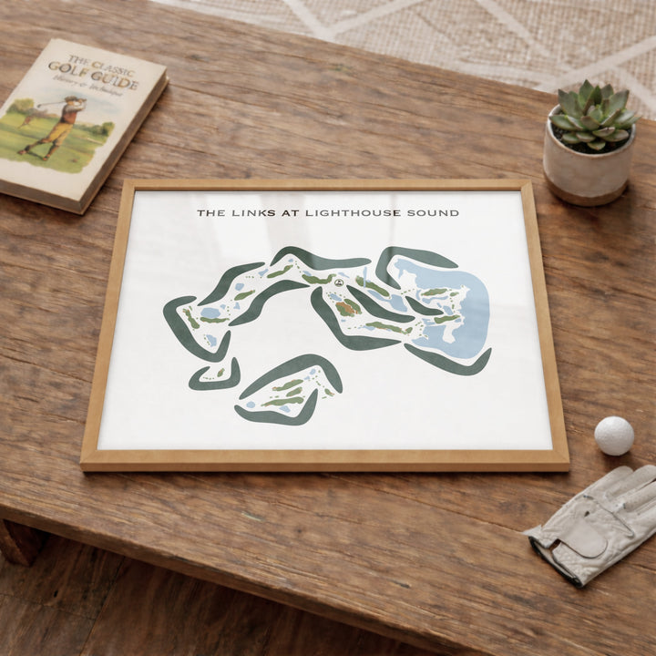 The Links At Lighthouse Sound, Maryland - Printed Golf Courses