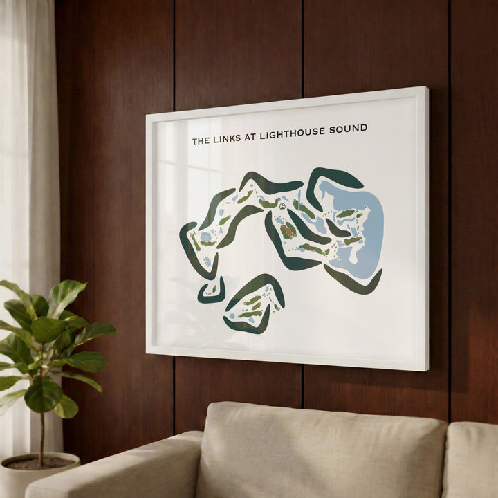 The Links At Lighthouse Sound, Maryland - Printed Golf Courses