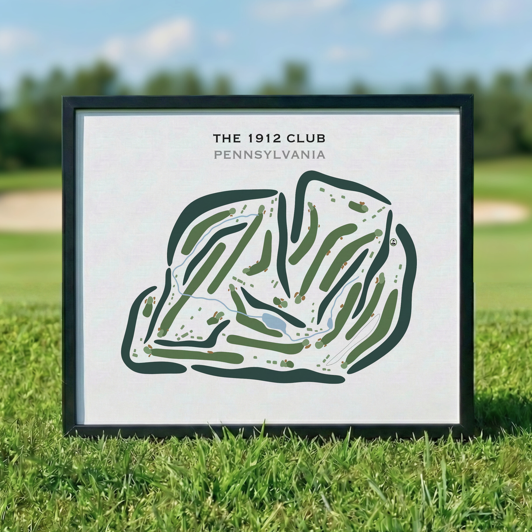 The 1912 Club, Pennsylvania - Printed Golf Courses