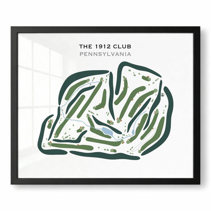 The 1912 Club, Pennsylvania - Printed Golf Courses