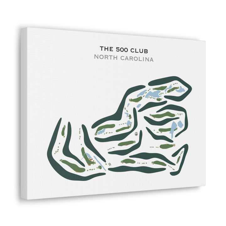 The 500 Club, North Carolina - Printed Golf Courses