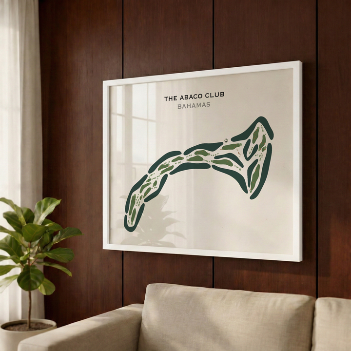 The Abaco Club, Bahamas - Printed Golf Courses