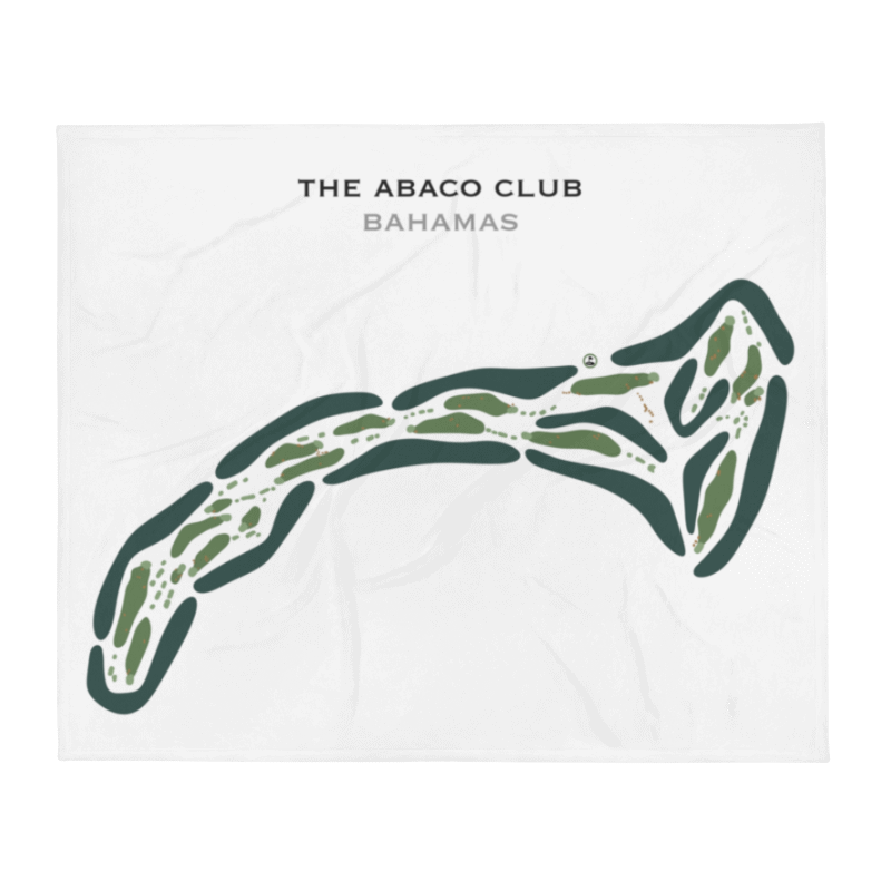The Abaco Club, Bahamas - Printed Golf Courses