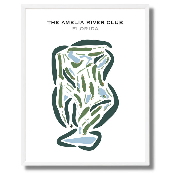 Amelia River Club, Florida - Printed Golf Courses