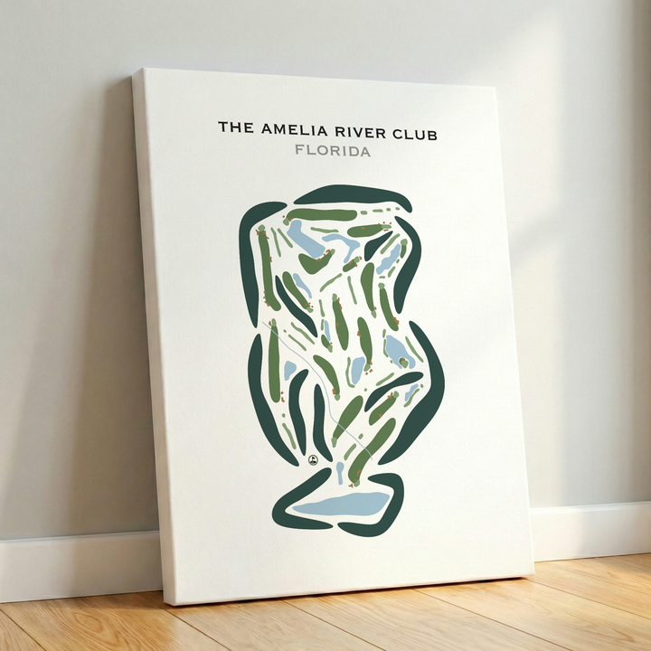 Amelia River Club, Florida - Printed Golf Courses