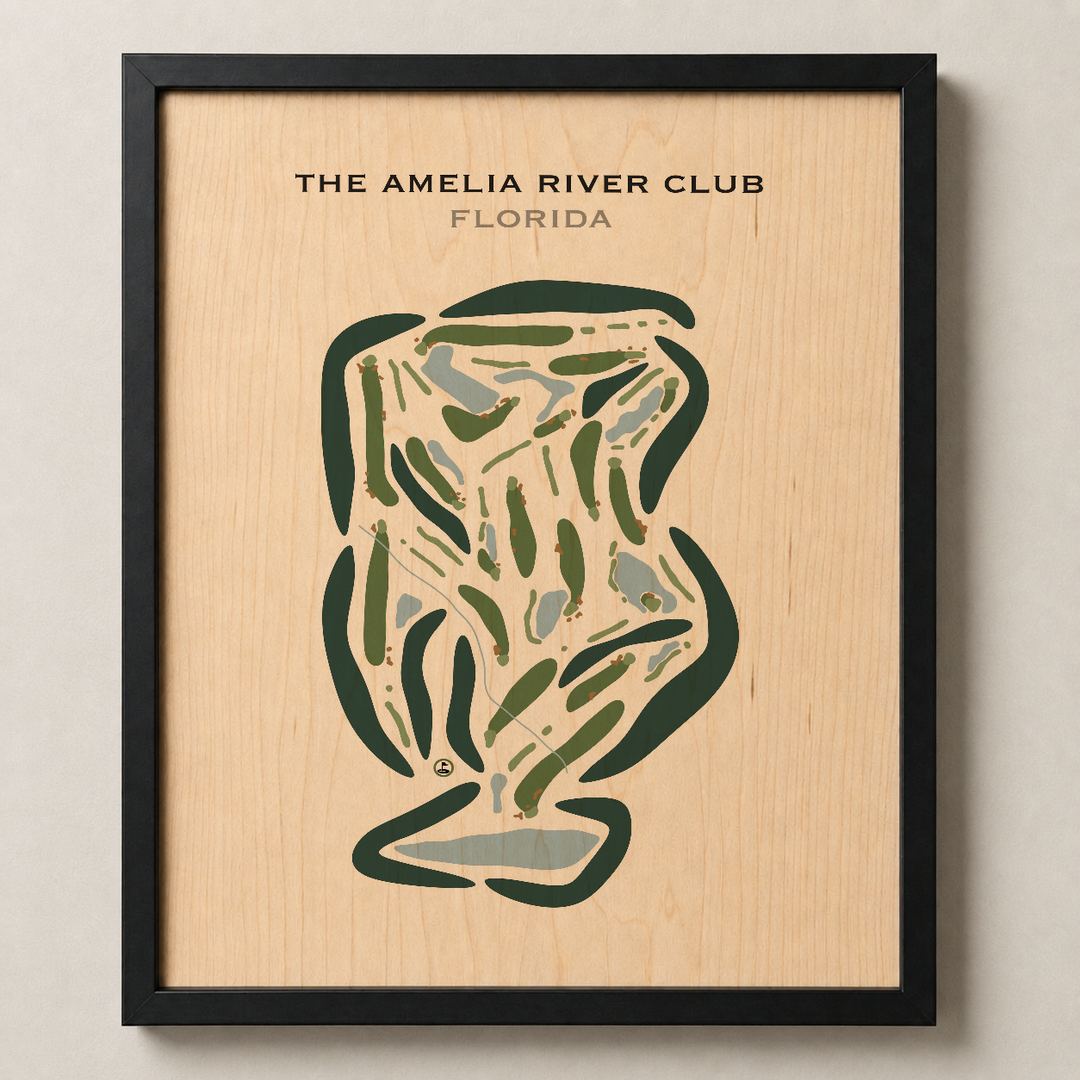 Amelia River Club, Florida - Printed Golf Courses